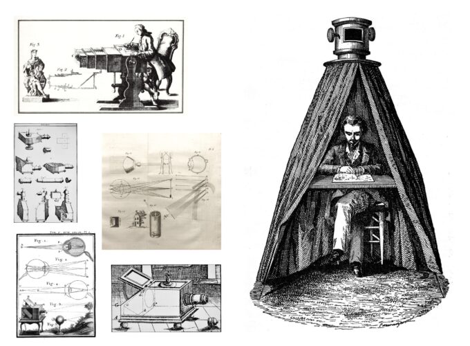 Rebecca Mutell & Martí Llorens. Imagen perteneciente al conjunto taxonómico «Camera obscura: oscuridad en la luz». 2024