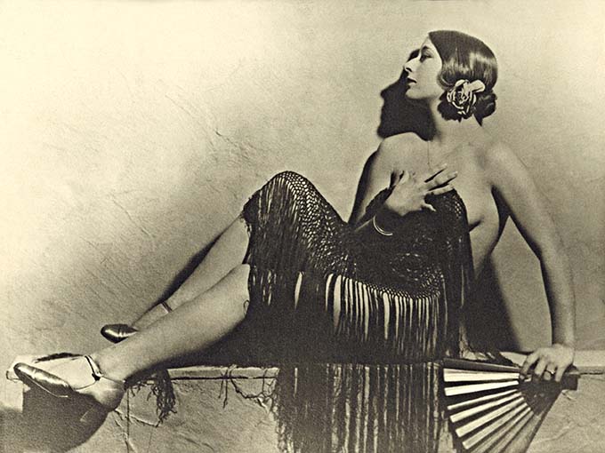 Concha Piquer, positivo fotográfico (1927), Museo Nacional del Teatro. Almagro