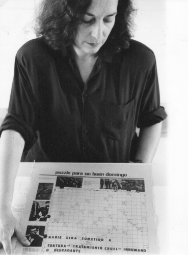 Puzzle para un buen Domingo, 1978 © LOTTY ROSENFELD / FUNDACIÓN LOTTY ROSENFELD