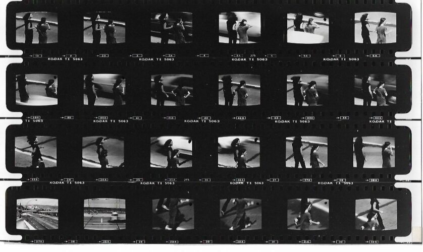 Paz para Sebastián Acevedo, Valparaíso Chile 1985 © LOTTY ROSENFELD / FUNDACIÓN LOTTY ROSENFELD
