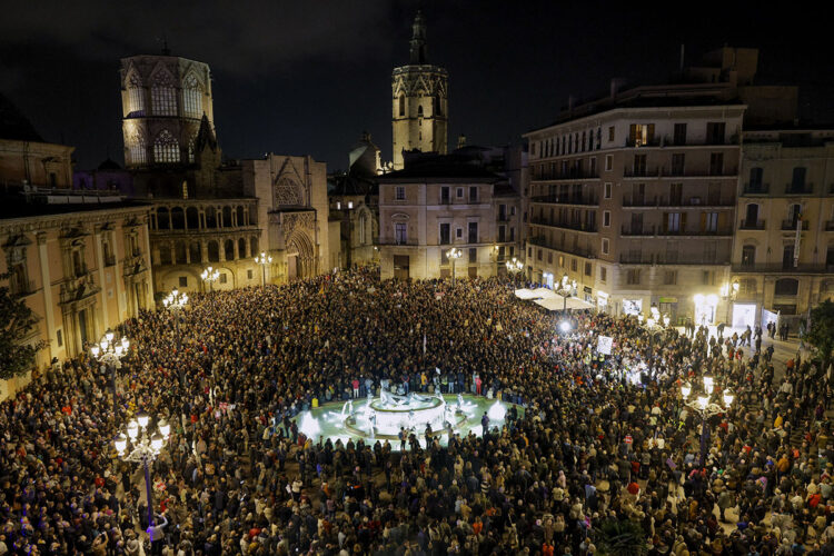 Manifestación en Valencia