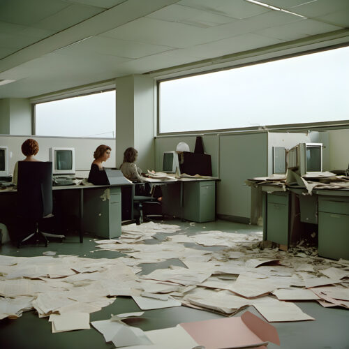 Tanit Plana, de la serie Disfuncionarias. ©Tanit Plana.