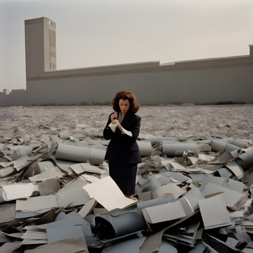 Tanit Plana, de la serie Disfuncionarias. ©Tanit Plana.