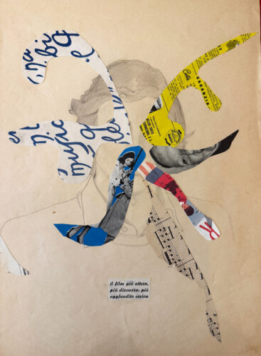 Isabel Coixet. De la serie Collage. ©Isabel Coixet