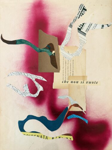 Isabel Coixet. De la serie Collage. ©Isabel Coixet