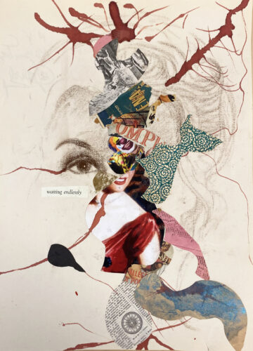 Isabel Coixet. De la serie Collage. ©Isabel Coixet