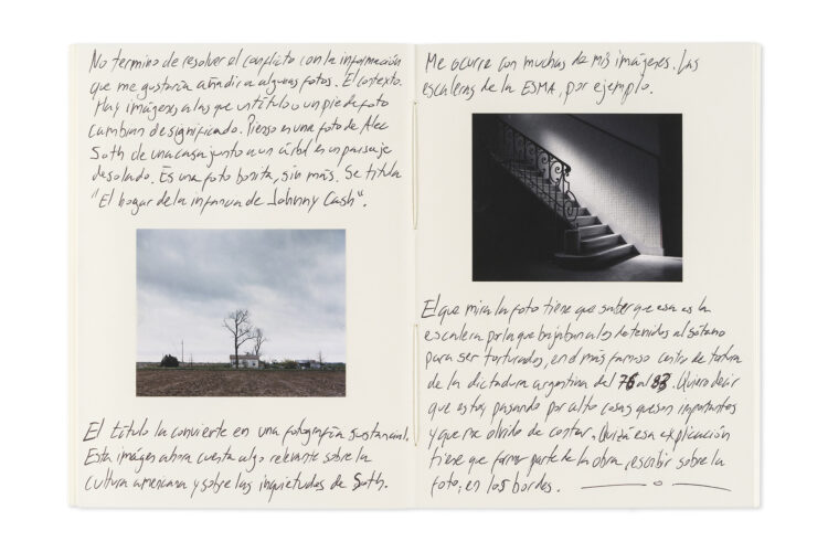Matías Costa. Cuaderno de campo, 2018 © Matías Costa