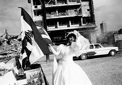 Christine Spengler. Oeste Beirut, 1996. ©Christine Spengler