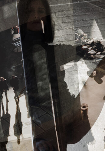 Talia Chetrit Street Self-Portrait #2, 2015. ©Talia Chetrit. Courtesy of the artist and kaufmann repetto Milan / New York, Sies + Höke, Düsseldorf, and Hoffman Donahue, New York / Los Angeles.