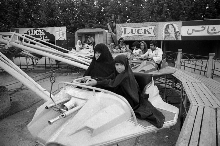 Christine Spengler. Luna Park, Iran, 1979 © Christine Spengler